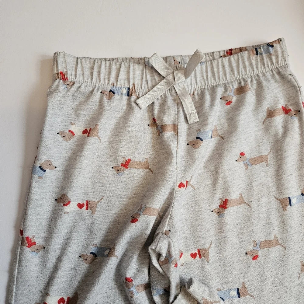 Old Navy Girls Dog Dachshund Pajamas Medium